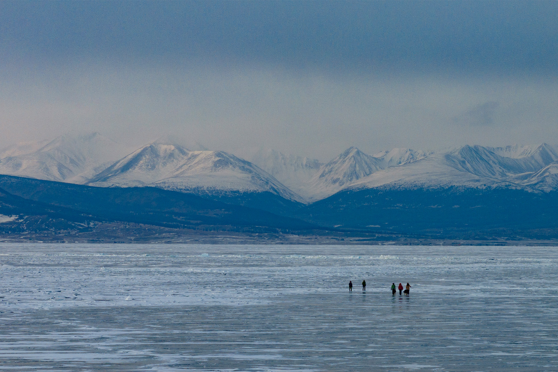 villagers-on-lake